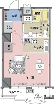 Cタイプ 間取り図